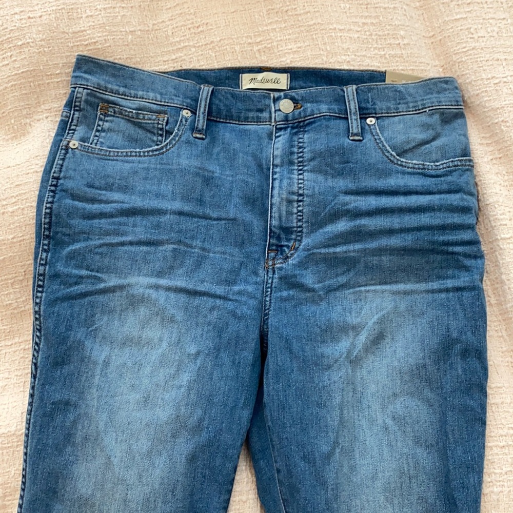 Madewell 10” High Rise Skinny Crops Summer Weight
